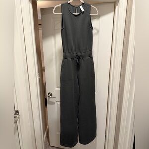 SPANX AirEssentials Sleeveless Jumpsuit, Green, XS Tall